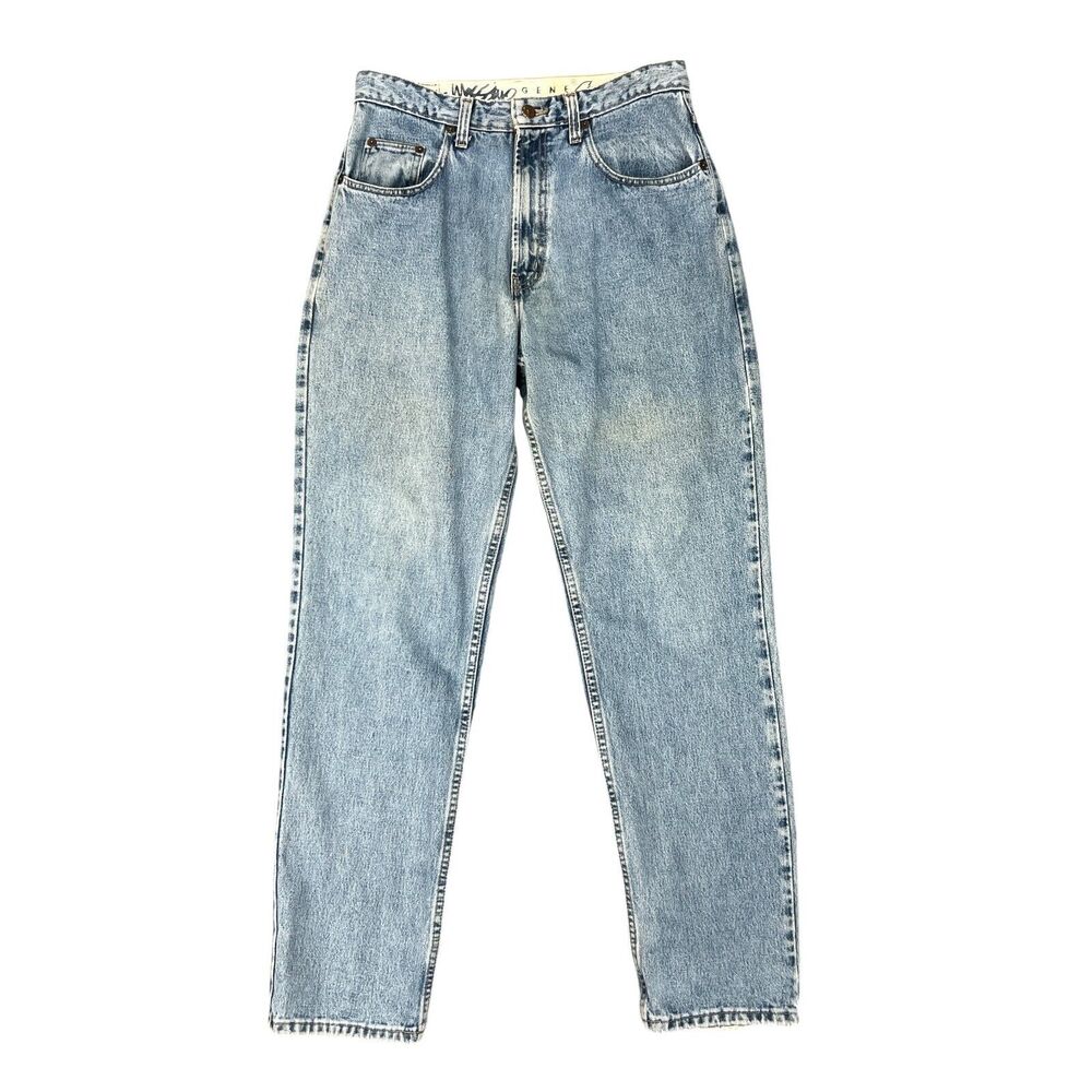 Vintage Mossimo Jeans 32 Blue Baggy Gene Streetwear Skater Denim Cotton Made USA